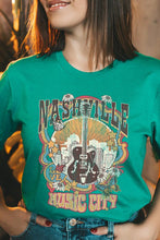 Load image into Gallery viewer, Nashville Music City Graphic Tee
