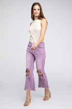 Load image into Gallery viewer, Carly Distressed Wide Leg Pants

