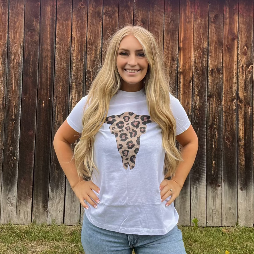 Cheetah Bull Graphic Tee