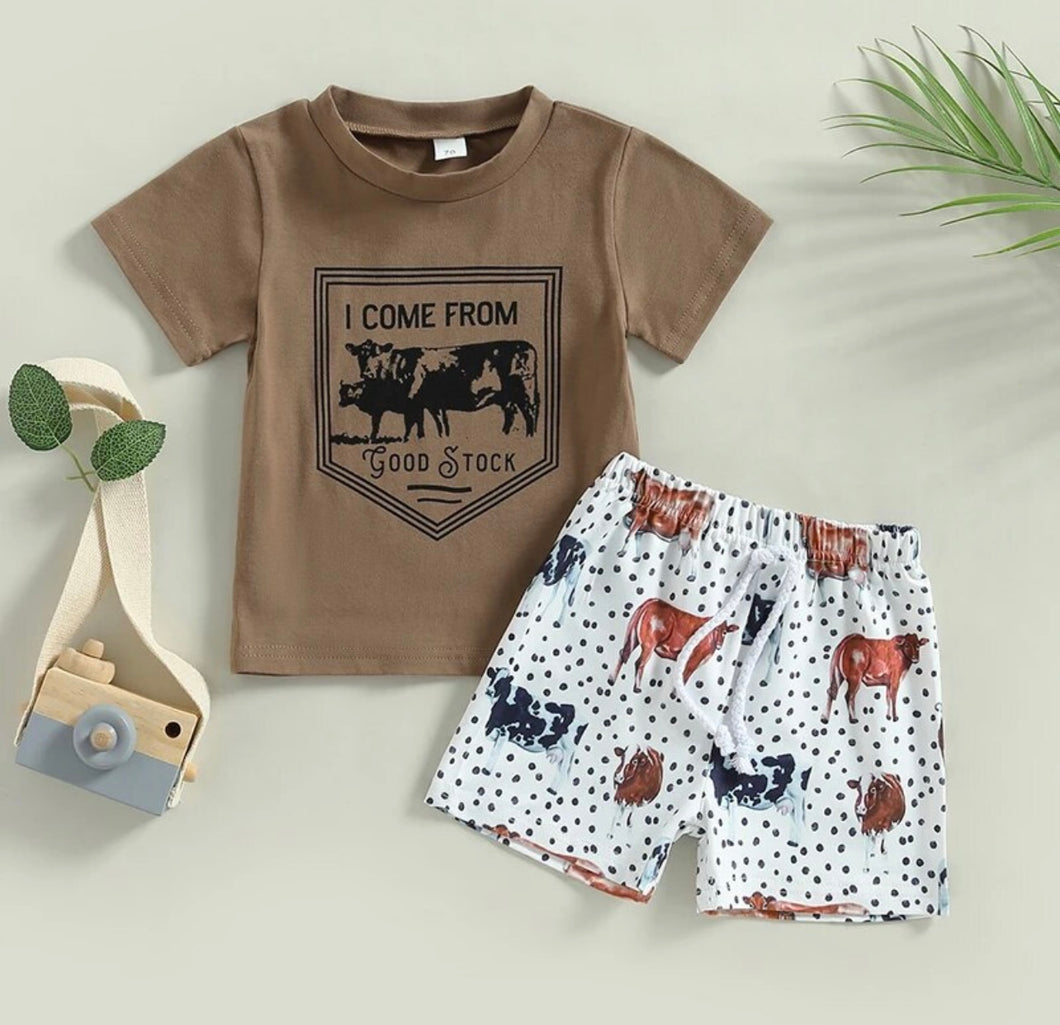 I come from good stock