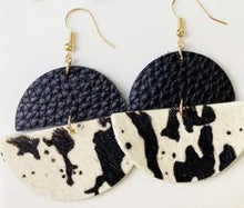 Load image into Gallery viewer, Cowhide Earrings
