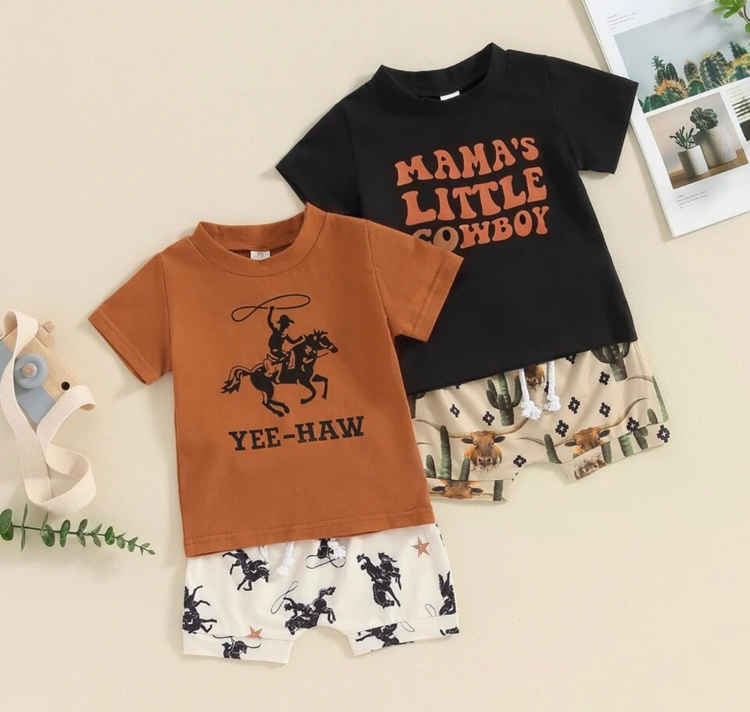 Yee-haw little boys outfit