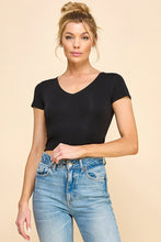 Load image into Gallery viewer, V-Neck Double Layered Top
