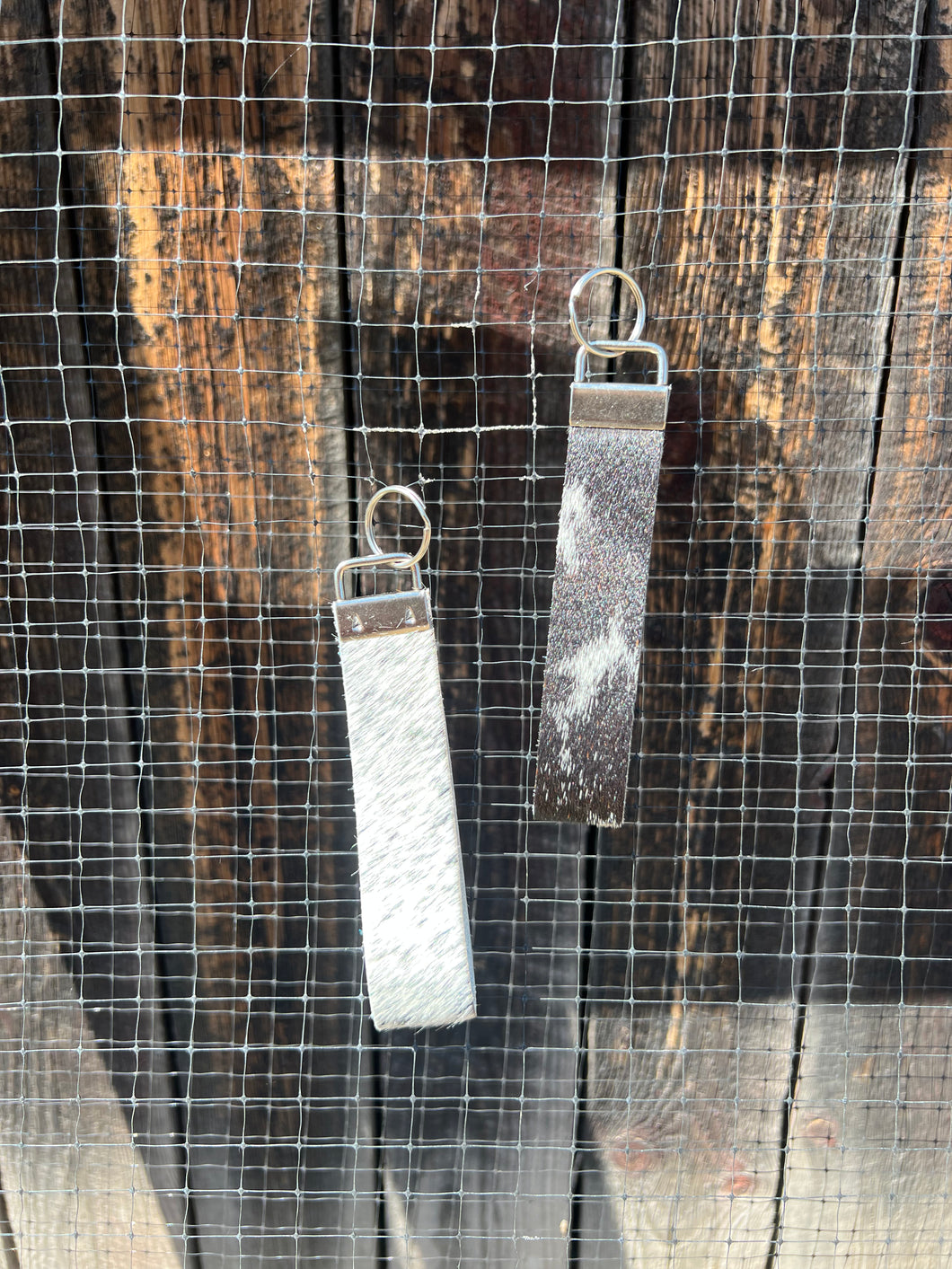 Cowhide Keychain