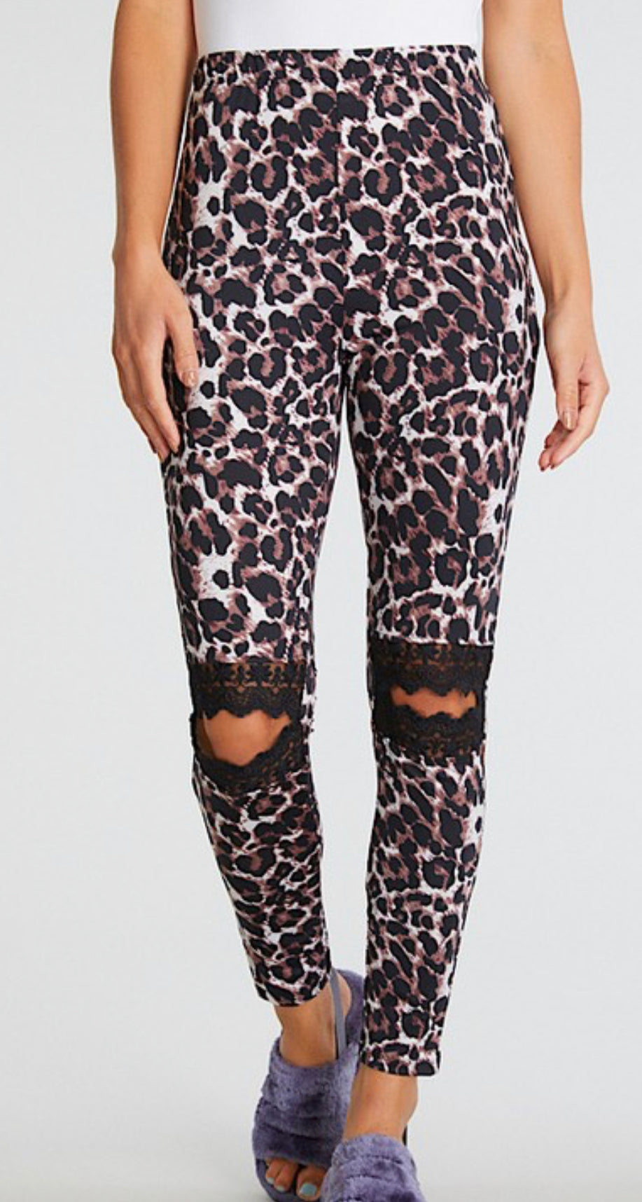 Leggings with Knee Hole