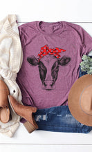 Load image into Gallery viewer, Cow Bandanna Graphic Tee
