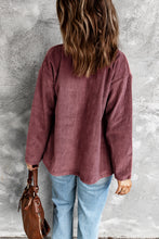 Load image into Gallery viewer, Maroon Textured Shacket
