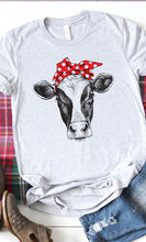 Load image into Gallery viewer, Cow Bandanna Graphic Tee
