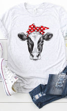 Load image into Gallery viewer, Cow Bandanna Graphic Tee

