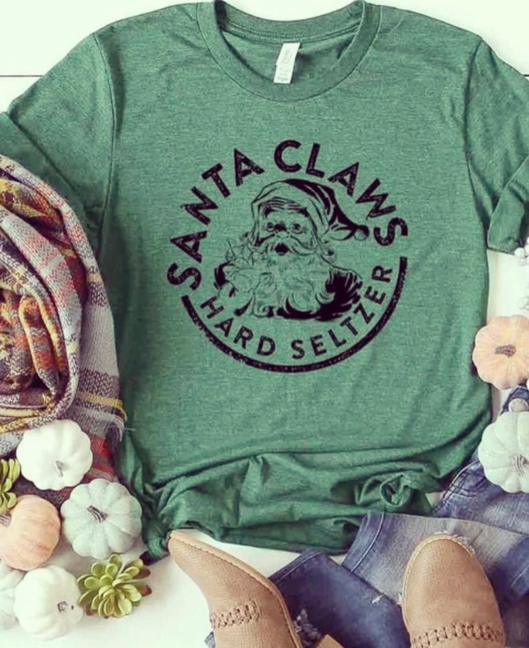 Santa Claws Graphic Tee